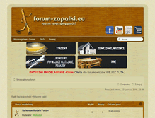 Tablet Screenshot of forum-zapalki.eu
